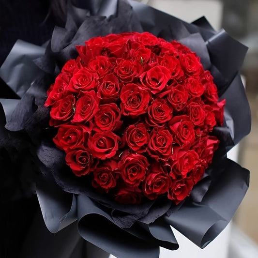 50 Red Roses -  50% off only this week.