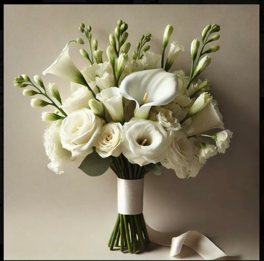 Small white Bridal Bouquet