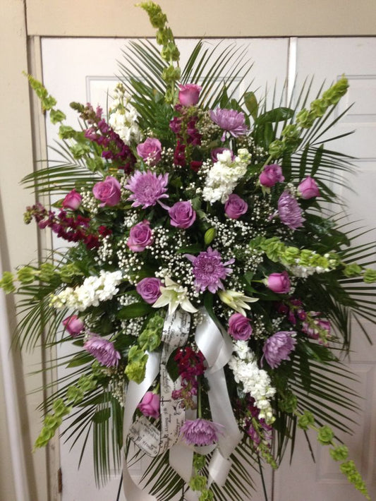 Spray Colorfull Flowers - Funeral Arrangement