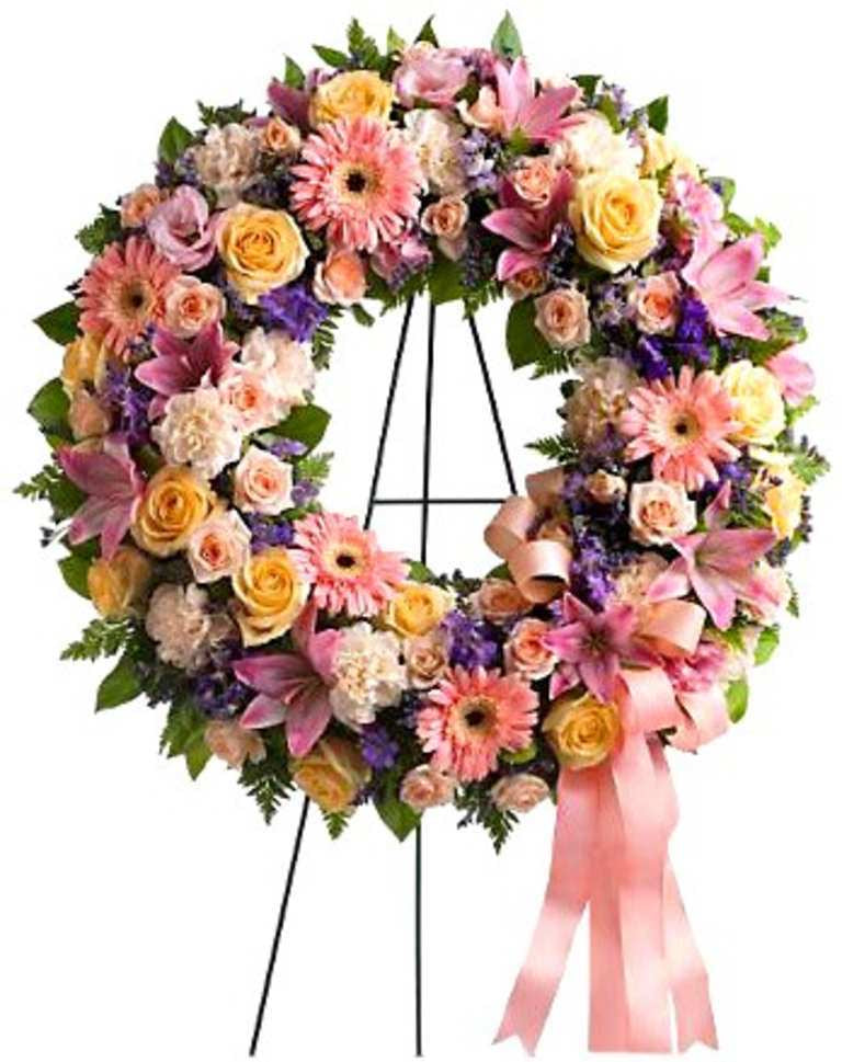 Wreath Flowers - Funeral Arrangement