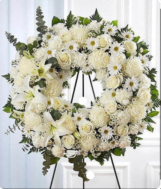 Wreath Funeral Flowers