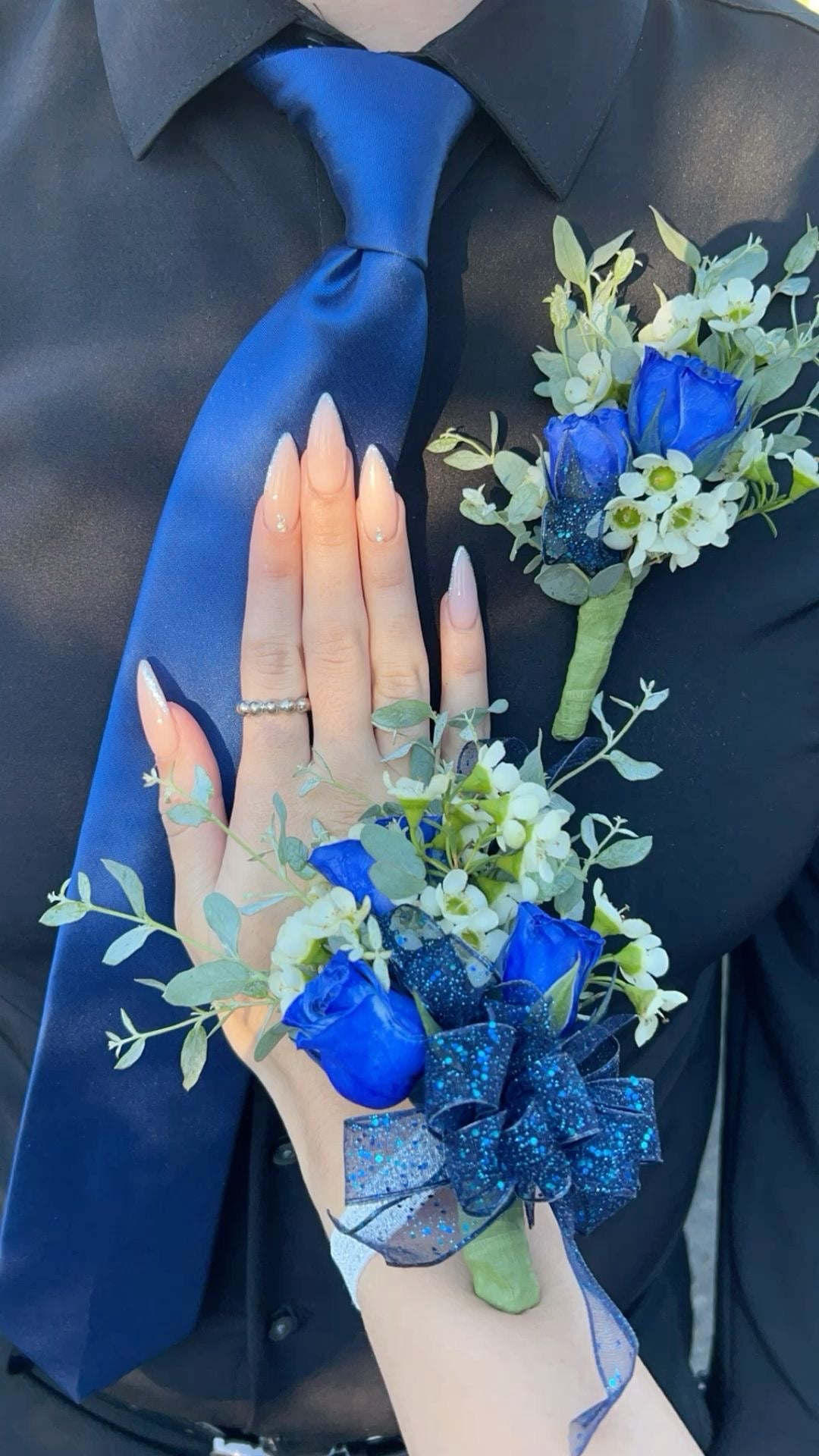 Prom corsage + Boutonniere