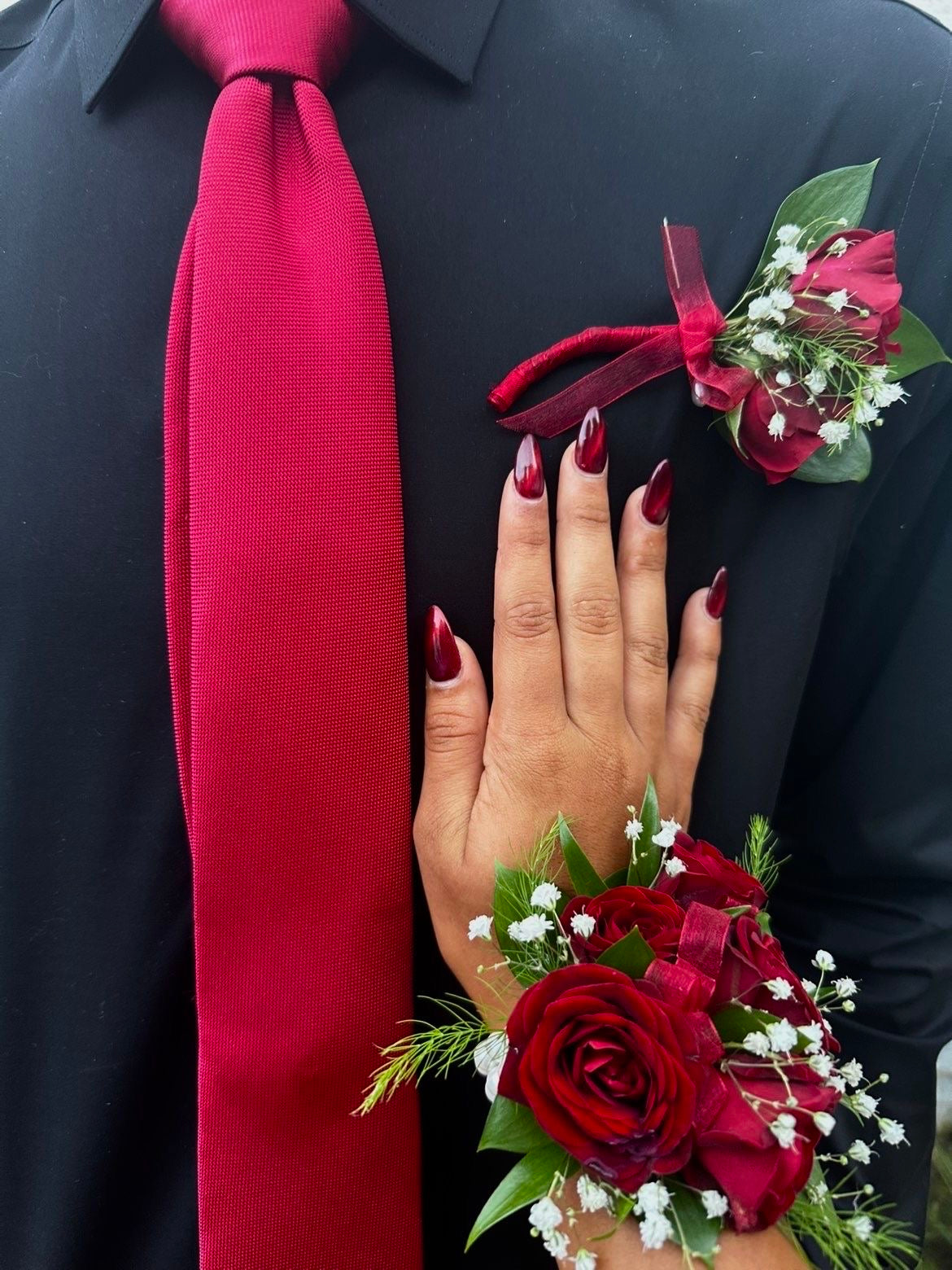 Prom corsage + Boutonniere