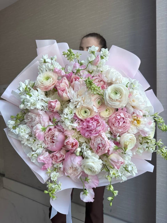 Women's Day Special - Giant Bouquet of Bright Flowers