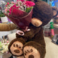 Ted Bear With Bouquet